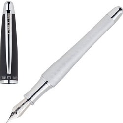 CERRUTI FOUNTAIN PEN OAT CHROME NSW0432B
