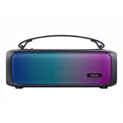 Akai ABTS-08K Ηχείο Bluetooth 8W με Ραδιόφωνο Μαύρο