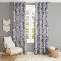 Kipper Κουρτίνα με Τρουκς 140x260 Cocoon Grey