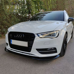 Εμπρόσθιο σπλίτερ συμβατό για Audi A3 (8V) Sportback