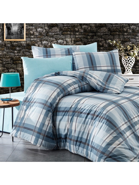 Dimcol Πάπλωμα Μονό 160x240 Εκάβη 421 Sky Blue