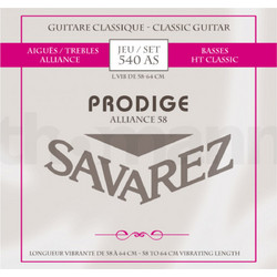 Savarez 540AS Σετ 6 Χορδές Κλασικής Κιθάρας 25-44" Normal Tension