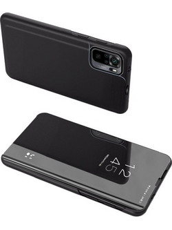 Clear View Case cover for Xiaomi 13 Pro cover with a flap black