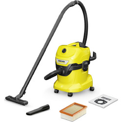 Karcher WD 4 V-20/5/22 Σκούπα Υγρών / Στερεών 1000W με Κάδο 20lt 9.725-266.0