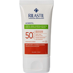 Rilastil Sun System Acnestil Αντηλιακή Κρέμα Προσώπου SPF50 40ml