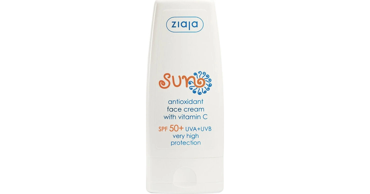 Ziaja Sun Antioxidant Αντηλιακή Κρέμα Προσώπου Spf50+ 50ml BestPrice.gr