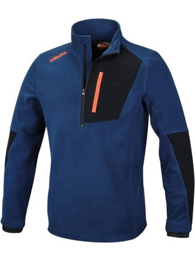 Μπλούζα stretch από microfleece BETA Top line 7654B Μπλε