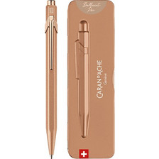 Caran d'Ache 849.997 Μεταλλικό Brut Rose Στυλό Διαρκείας 1mm Μπλε