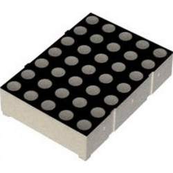 DISPLAY LED MATRIX 5X7 HI ΚΟΚΚΙΝΟ ΚΑΘΟΔΟΥ TOM-1157AMRL-B TOS Τεμάχια:5 01.021.0069