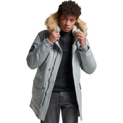Superdry Everest Ανδρικό Μπουφάν Χειμωνιάτικο Παρκά Γκρι M5011741A-1KJ