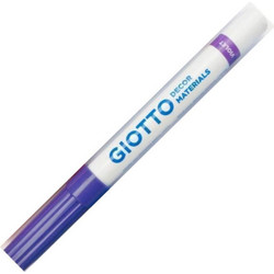 Giotto Decor Materials Μαρκαδόρος Χειροτεχνίας Μωβ