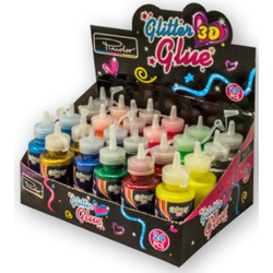 Groovy Glitter Glue Χρυσόκολλα Χειροτεχνίας Μπουκαλάκια των 60ml Διάφορα Χρώματα 0.67.180