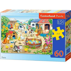 Παιδικό Puzzle Castorland Farm 60 Κομμάτια
