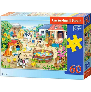 Παιδικό Puzzle Castorland Farm 60 Κομμάτια