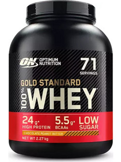 Optimum Nutrition Gold Standard 100% Whey Chocolate Peanut Butter Πρωτεΐνη Ορού Γάλακτος Γράμμωσης 2.27kg