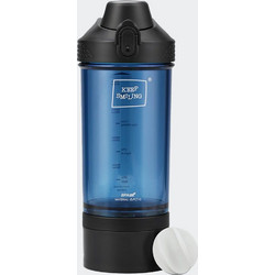 UZSPACE Tritan BPA Free Sport Water Bottle 550ml Plastic - 1109-SURGING BLUE