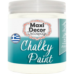 Maxi Decor Chalky Paint Χρώμα Κιμωλίας 521 Ζαχαρί 750ml