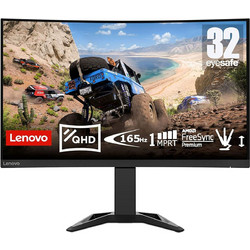 Lenovo G32QC-30 VA HDR Curved Gaming Monitor 31.5" 2560x1440 QHD 170Hz 1ms