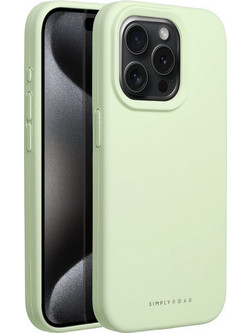 Roar Cloud-Skin Back Cover Light Green (iPhone 15 Pro)