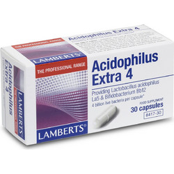 Lamberts Acidophilus Extra 4 Προβιοτικά 30 Κάψουλες