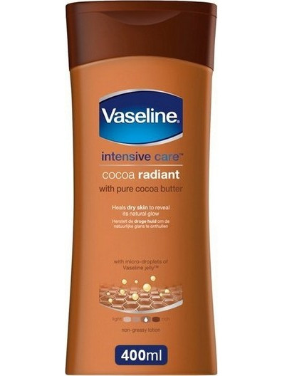 Vaseline Intensive Care Cocoa Radiant Ενυδατική Lotion Σώματος 400ml
