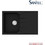 Sanitec Ultra Granite 807 Ένθετος Νεροχύτης Γρανίτη Αντιστρεφόμενος Ματ Nero 79x50cm