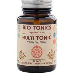 Bio Tonics Multi Tonic 500mg 30 Κάψουλες