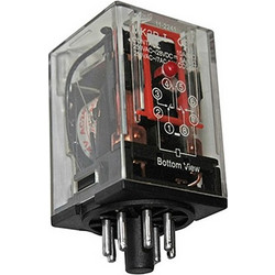Adeleq Διακόπτης Ρελέ Λυχνίας Led Test 8 Ποδia 24V Ac 11-2241