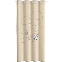 Saint Clair Παιδική Κουρτίνα με Τρουκς 160x240 Fly Yellow