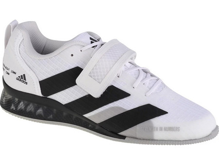Adidas Adipower Weightlifting 3 Ανδρικά Αθλητικά Παπούτσια Άρσης Βαρών Λευκά GY8926