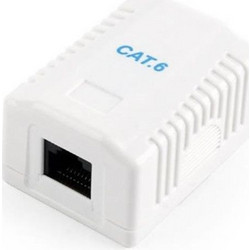 CABLEXPERT CAT6 UTP SINGLE PORT SURFACE MOUNT BOX