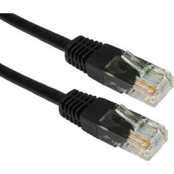 Powertech U/UTP Cat.5e Καλώδιο Δικτύου Ethernet 15m Black CAB-N007