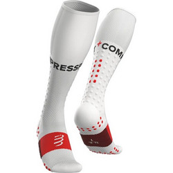 Compressport Full Socks Run συμπιεστικές κάλτσες White