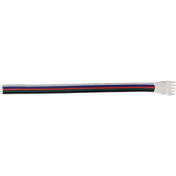 Avide LED Ταινία 12V RGB+W 5Pin Σύνδεσης Αρσενικό Καλώδιο - 6766