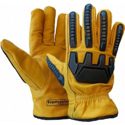 Δερμάτινα Γάντια IMPACT με Επένδυση Kevlar | TOP MASTER 558105