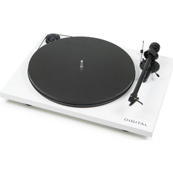 Pro-Ject Audio Essential III Digital Πικάπ Hi Gloss White + ΟΜ 10e
