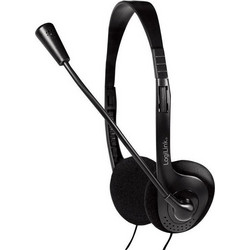 LogiLink HS0002 On Ear Ακουστικά Υπολογιστή με Μικρόφωνο & 3.5mm Jack