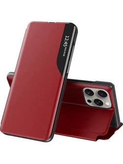 Techsuit eFold Series Book Red (iPhone 15 Pro Max)