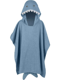 Stephen Joseph Shark Παιδικό Πόντσο Θαλάσσης Μπλε