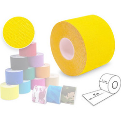 Tape Κινησιοθεραπείας 5m x 5cm Κίτρινο Kinesiology Tape