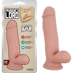 Chisa Novelties Pruriency Lord Ρεαλιστικό Dildo με Βεντούζα & Όρχεις 17.5cm Flesh