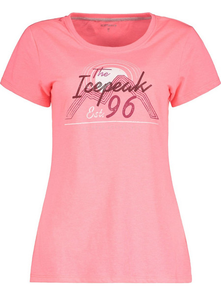 ICEPEAK Κοντομάνικη Μπλούζα W BROOKINGS PINK γυναίκες