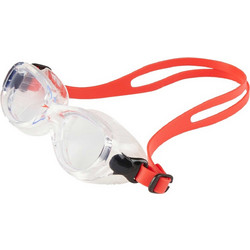 Speedo Futura Classic Junior Παιδικά Γυαλάκια Κολύμβησης Αντιθαμβωτικά Λευκά Κόκκινα