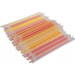 Glow stick βραχιόλια Με 100 Τεμάχια, Ράβδοι Που Φωσφορίζουν, 20x0.5 cm - Kruzzel