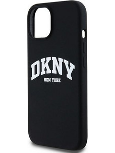 Θήκη Κινητού DKNY Liquid Silicone Arch Logo MagSafe for Apple iPhone 12/12 Pro TPU Black