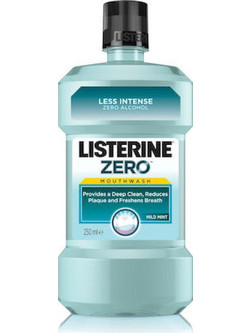 Listerine Cool Mint Mild Στοματικό Διάλυμα Κατά της Πλάκας 250ml