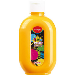 Χρώμα POSTER PAINT KEYROAD 300ml ΝΕΟΝ ΠΟΡΤΟΚΑΛΙ