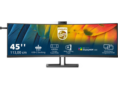 Philips B Line 45B1U6900CH Ultrawide VA HDR Curved Monitor 44.5" 5120x1440 75Hz 4ms