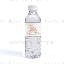 Ετικέτα Νερού βάπτισης με Θέμα Travel Girl TS191