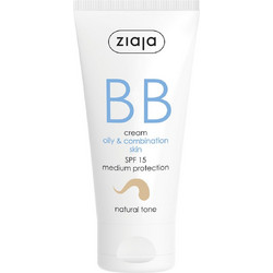 Ziaja BB Cream Oily & Combination Skin Natural SPF15 50ml